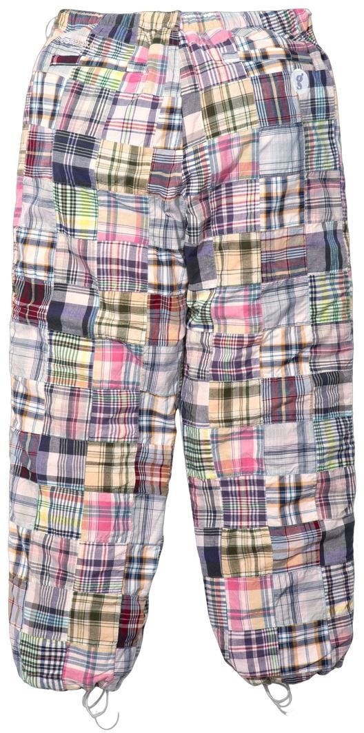 Supreme®/GOODENOUGH Patchwork Madras Full Zip Track Pant view 11